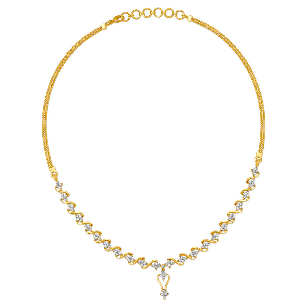 Tanishq online diamond store necklace