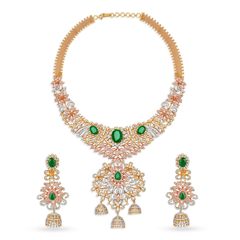 Uncut diamond pendant tanishq on sale