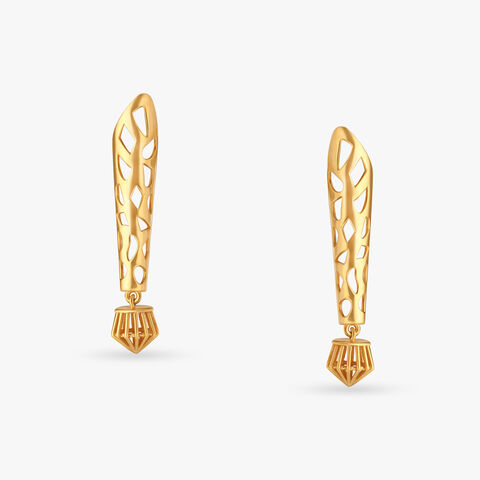 Sophisticated Bar Drop Earrings