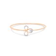 14 KT Rose Gold Lovely Diamond Bangle,,hi-res image number null