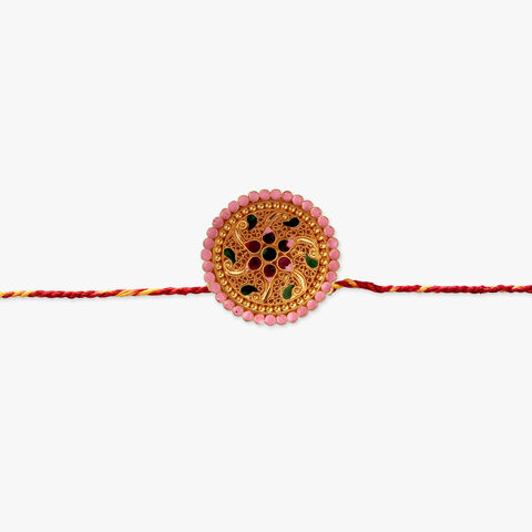 Blushing Mandala Gold Maang Tikka