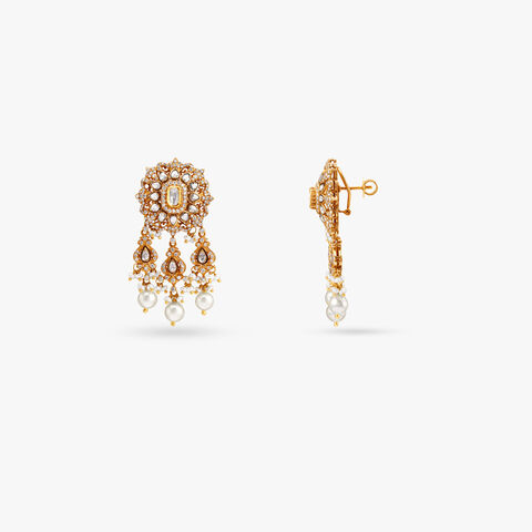 Timeless Embellished Diamond Drop Earrings