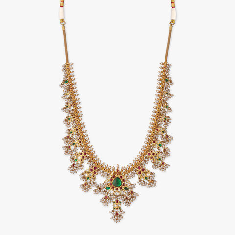 Pearl Bridal Necklace Set