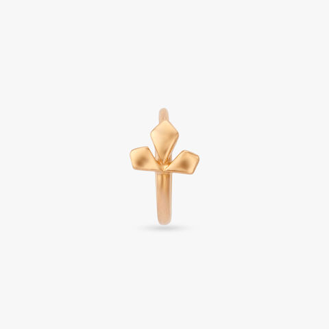 Chic Edge Gold Nose Pin