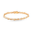 14 KT Yellow Gold Shimmering Coiled Bangle,,hi-res image number null
