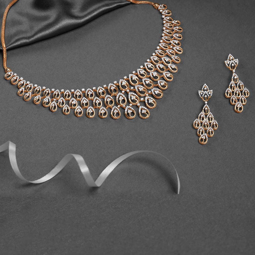 Tanishq diamond set best sale collection