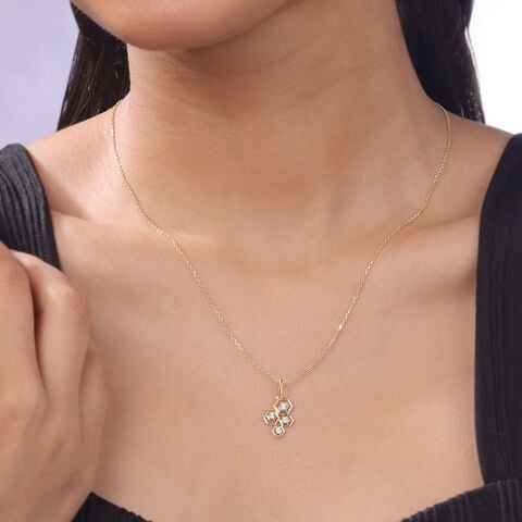 Honeycomb Radiance Diamond Pendant
