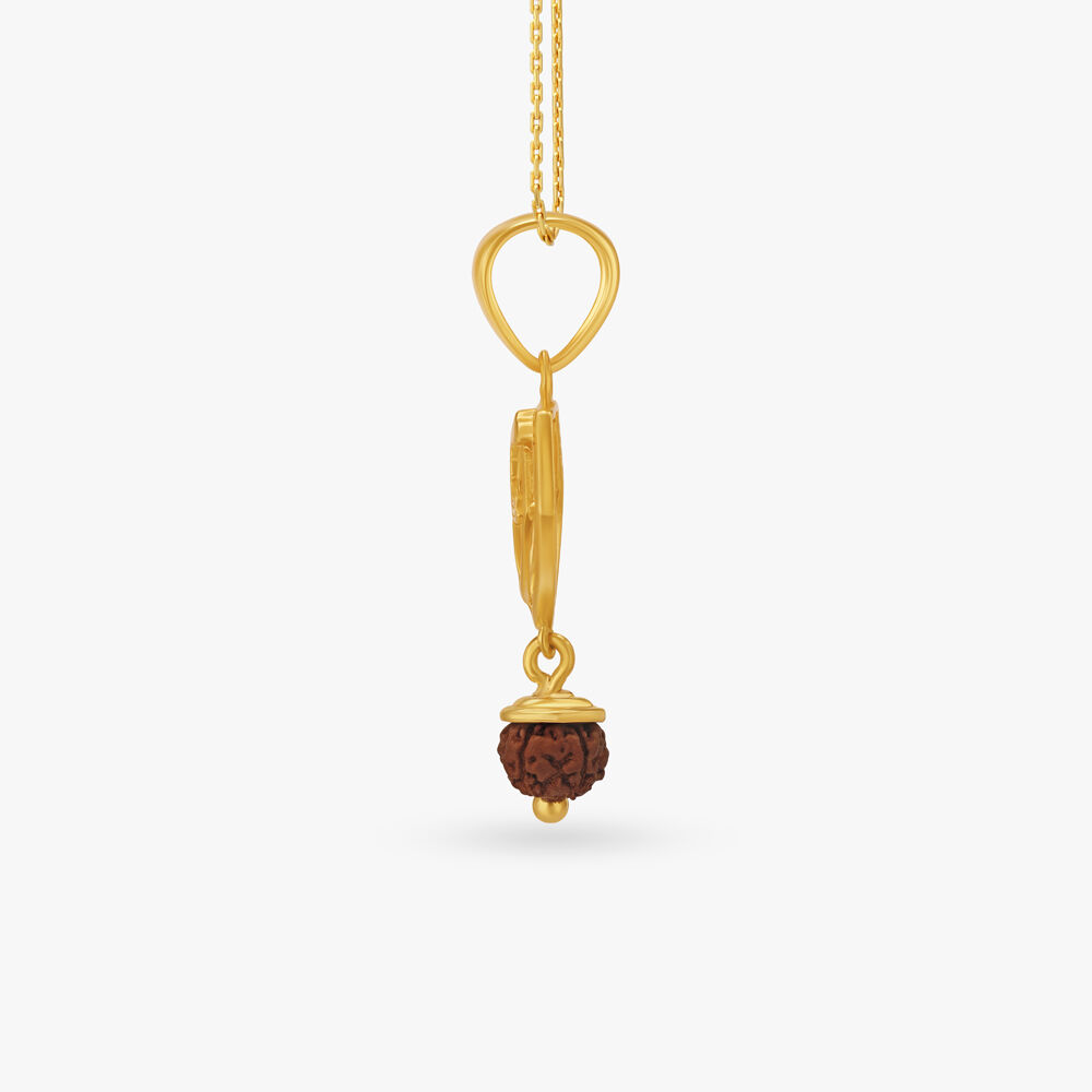 Tanishq rudraksha chain top