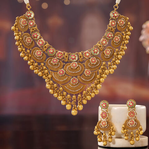 Layered Legacy Gold Necklace set