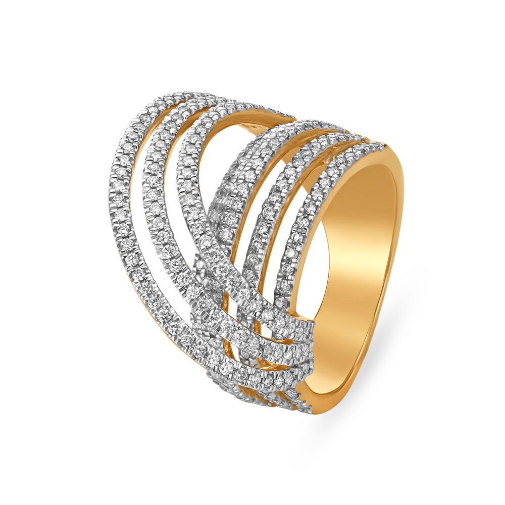 Rings: Buy Gold & Diamond Fingerrings Designs for Men & Women Online |  Tanishq