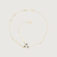 Twinkling Star Haath Phool 14KT Blue Sapphire Bracelet,,hi-res image number null