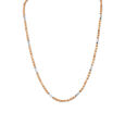 Link Style Dual Tone Gold Chain For Men,,hi-res image number null