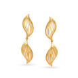 Alluring Gold Chandelier Drop Earrings,,hi-res image number null