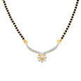 Enchanting Diamond Mangalsutra,,hi-res image number null