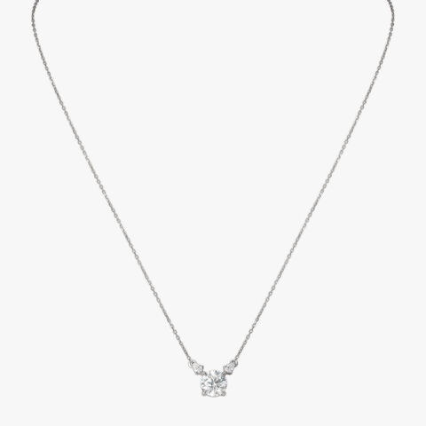 Beacon of Light Celeste Solitaire Pendant with Chain