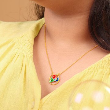 Fun Pegs Necklace for Kids