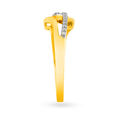 Charming Curvy Diamond Ring,,hi-res image number null