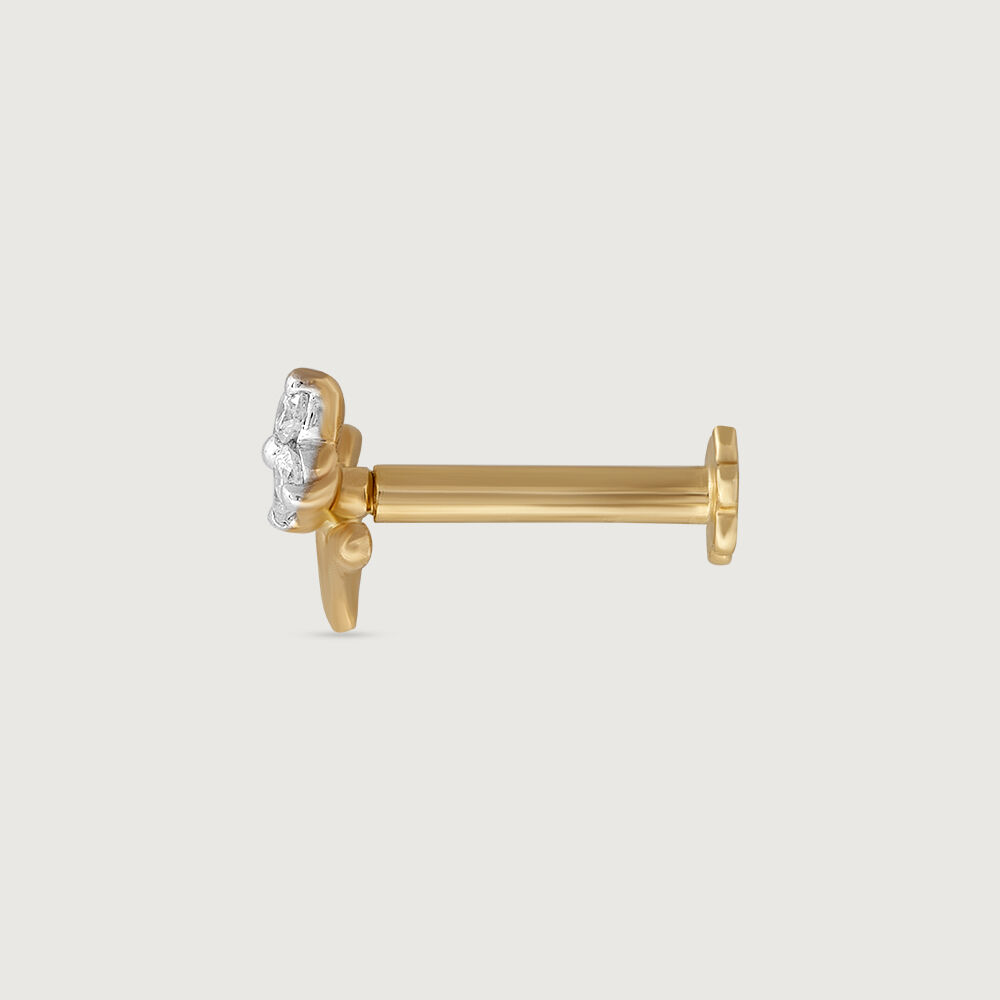 Royal diamond nose pin best sale