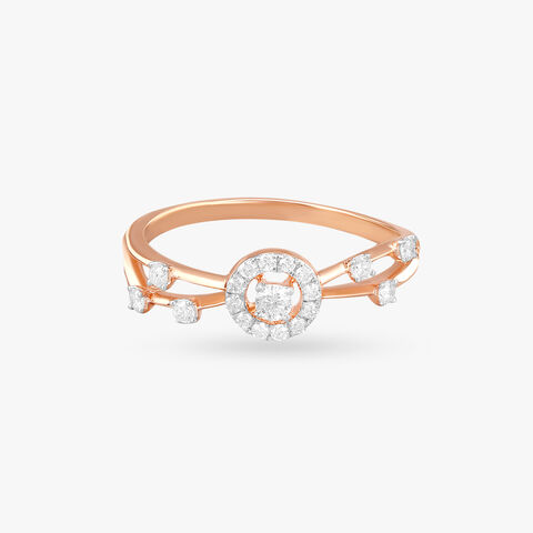 Twilight Splendour Diamond Finger Ring