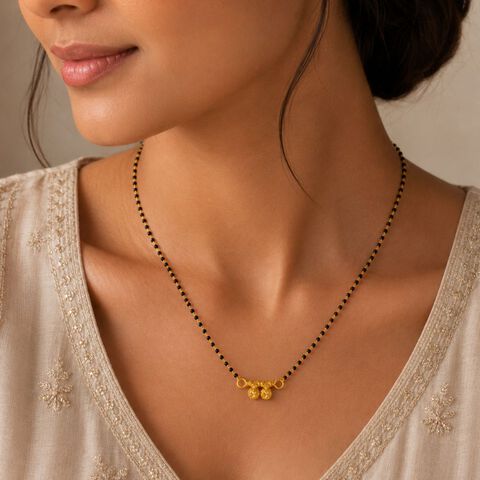 Dainty Sheen Gold Pendant