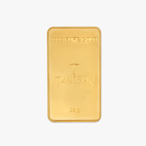 25 gram 24 Karat Gold Biscuit