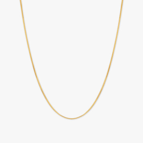 Sleek Minimal Gold Chain