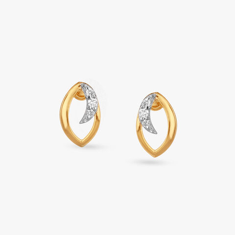 Playful Sparkles Diamond Stud Earrings For Kids