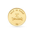 1 gram 22 Karat Gold Coin with Lakshmi Motif,,hi-res image number null