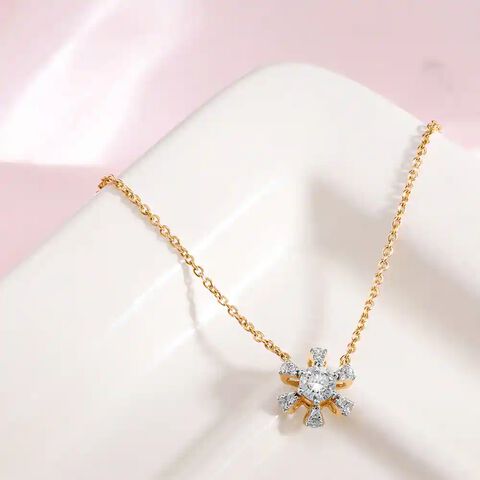 Eternal Embrace Solitaire Necklace