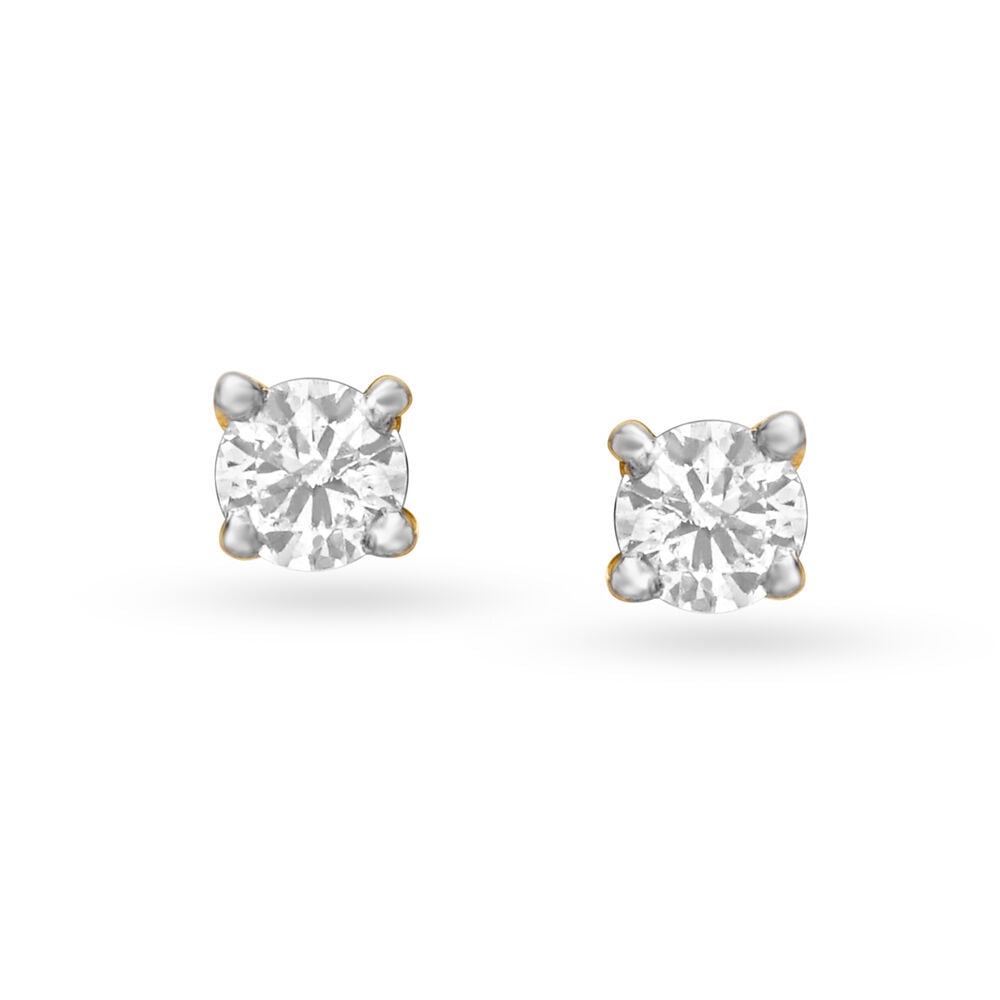 Round diamond studs store