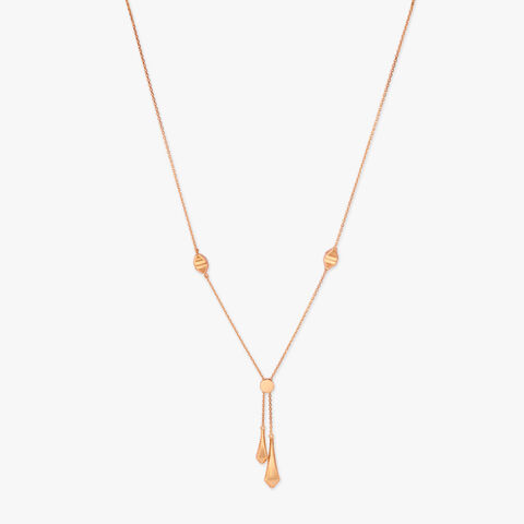 Angular Grace Gold Necklace