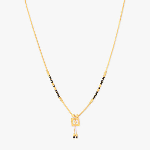 Square Frame Drop Mangalsutra