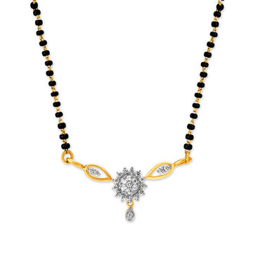 Shimmering Diamond Mangalsutra