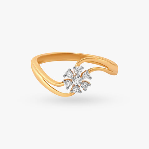Flowering Vines Finger Ring