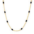 Mia Sutra DIY with Black Bunch Beads Multiple Stacking Charm Chain,,hi-res image number null