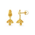 Subtle Elegant Gold Drop Earrings,,hi-res image number null