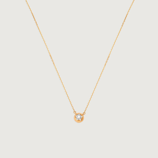 Starry Trails Studded  Diamond 18 Kt Necklace,,hi-res image number null