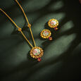 Bold Flower Necklace Set,,hi-res image number null