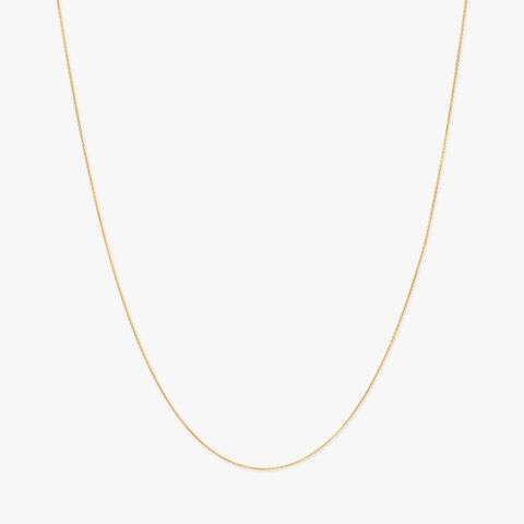 Subtle Gleam Gold Chain