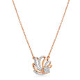 14KT Rose Gold Catch Me If You Can Diamond Pendant with Chain,,hi-res image number null