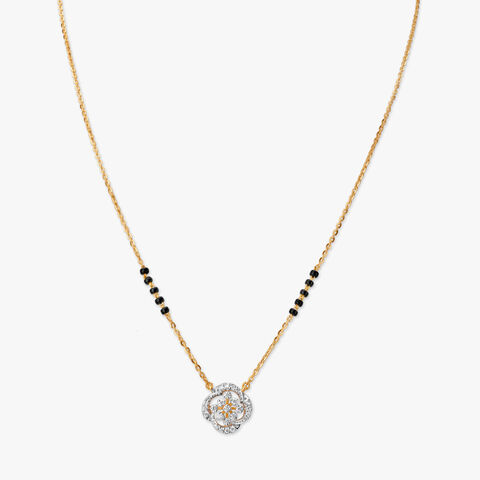 Chic Bloom Diamond Mangalsutra