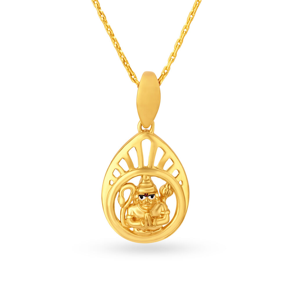 Gold pendant for mens tanishq deals