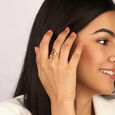 Gemstone Symphony 14KT Navaratna Finger Ring,,hi-res image number null