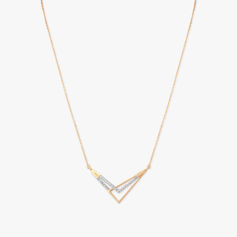 Zenith Spark Diamond Necklace Set