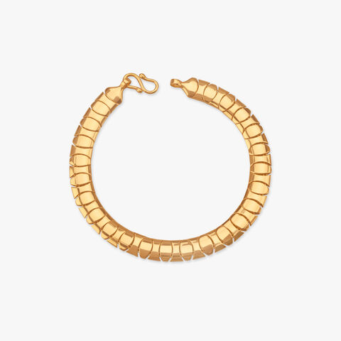 Contemporary Gold Bracelet for Men