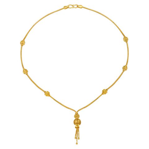 Stunning Gold Chain with Baubles
