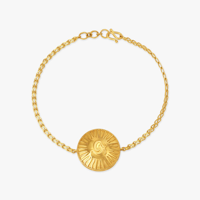Charming Om Bracelet,,hi-res image number null
