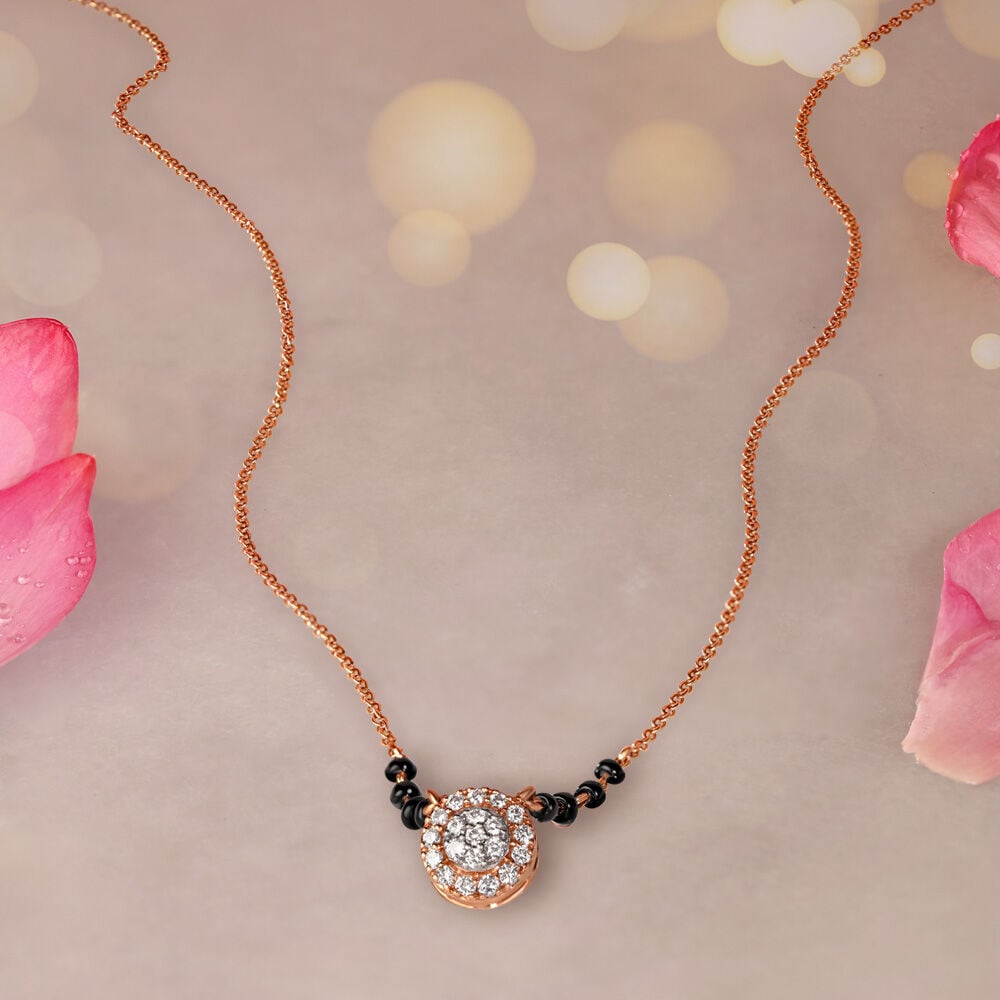 Shop Diamond Mangalsutra Designs for Women Online Tanishq