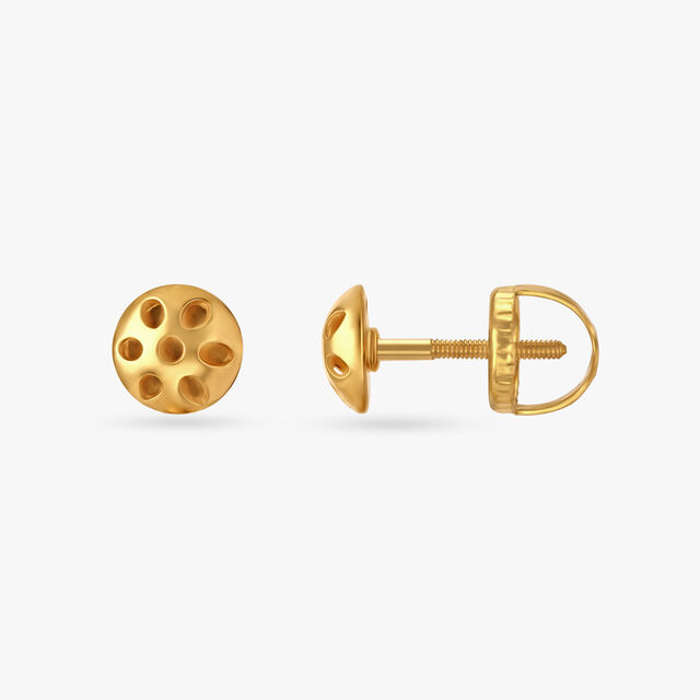 Mesh Coin Drop Earrings,,hi-res image number null