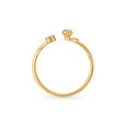 14KT Yellow Gold Gift An Finger Ring To Your Bff,,hi-res image number null